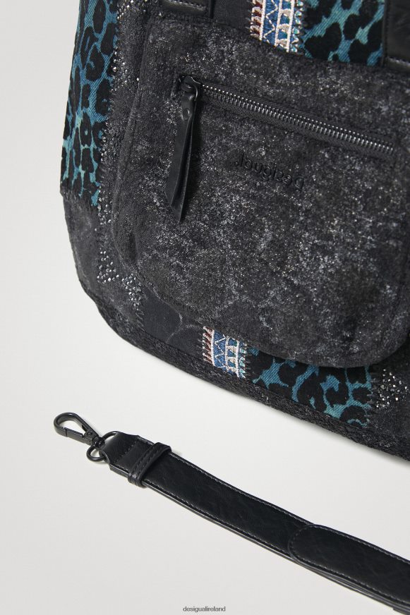 Desigual Women Shopping bag reptile Accessory PFVZ0B1384