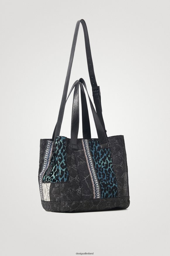Desigual Women Shopping bag reptile Accessory PFVZ0B1384