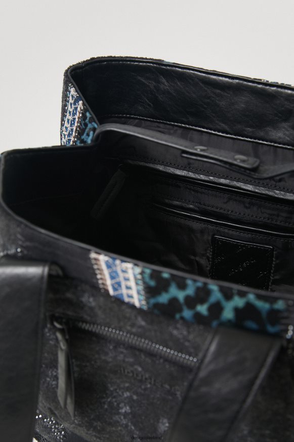 Desigual Women Shopping bag reptile Accessory PFVZ0B1384