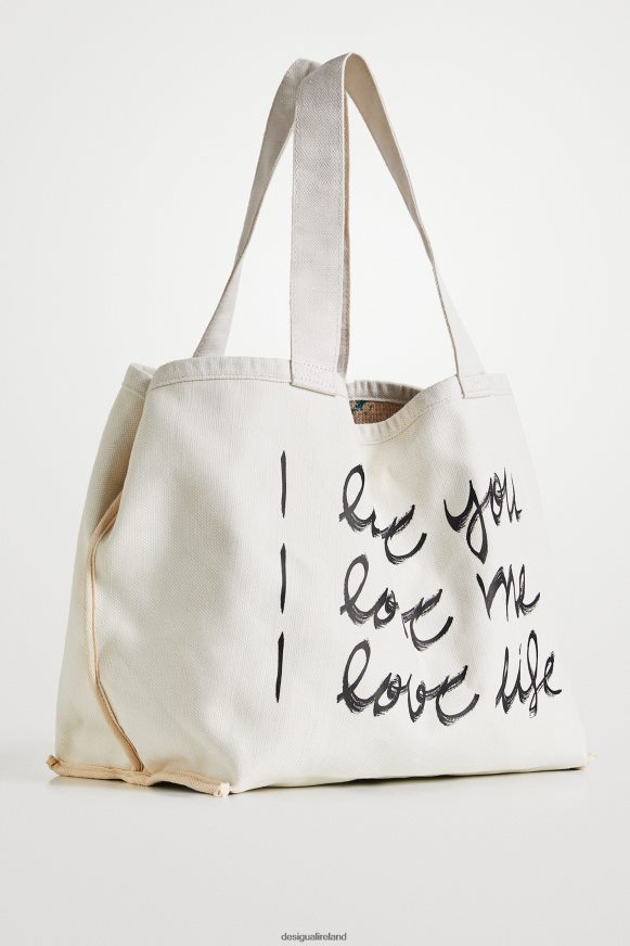 Desigual Women Sustainable cotton shopper Accessory PFVZ0B1377