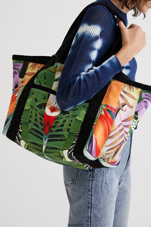 Desigual Women Sustainable cotton shopper Accessory PFVZ0B1397