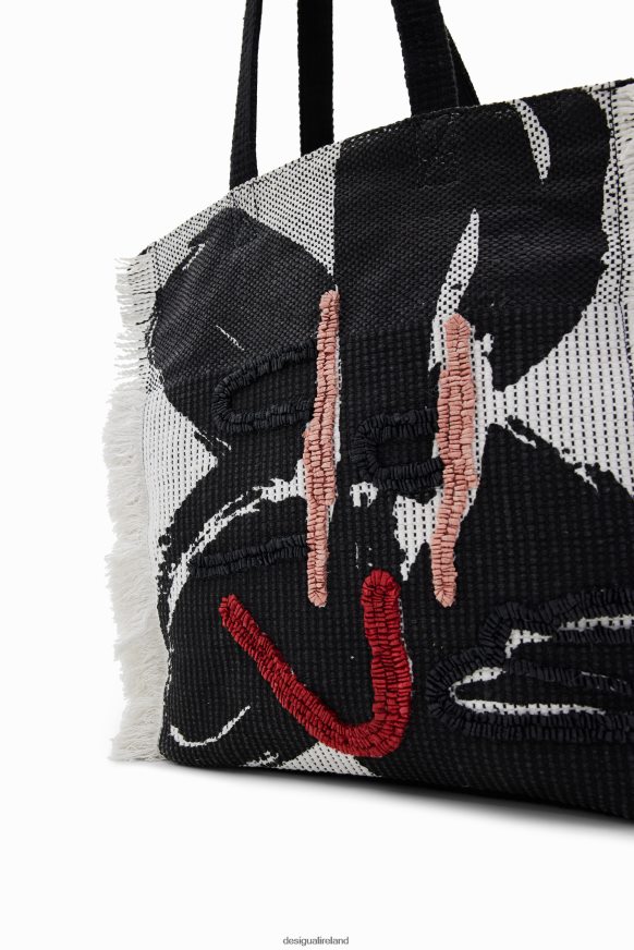 Desigual Women Large flower tote bag Accessory PFVZ0B695