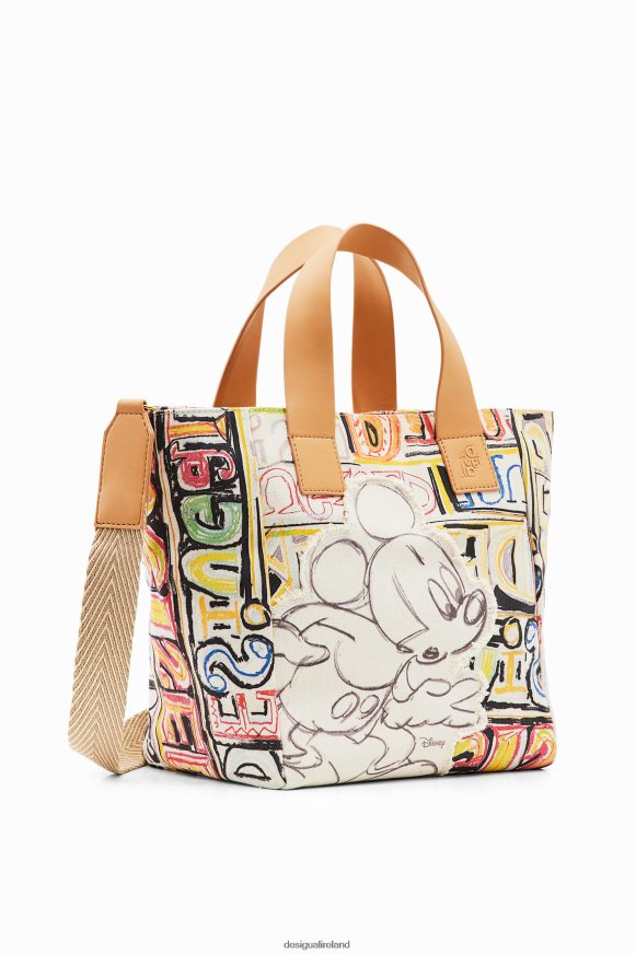 Desigual Women Midsize Disney's Mickey Mouse tote bag Accessory PFVZ0B365