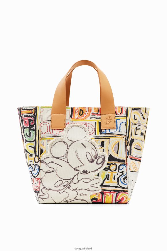 Desigual Women Midsize Disney's Mickey Mouse tote bag Accessory PFVZ0B365