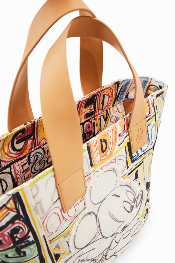 Desigual Women Midsize Disney's Mickey Mouse tote bag Accessory PFVZ0B365