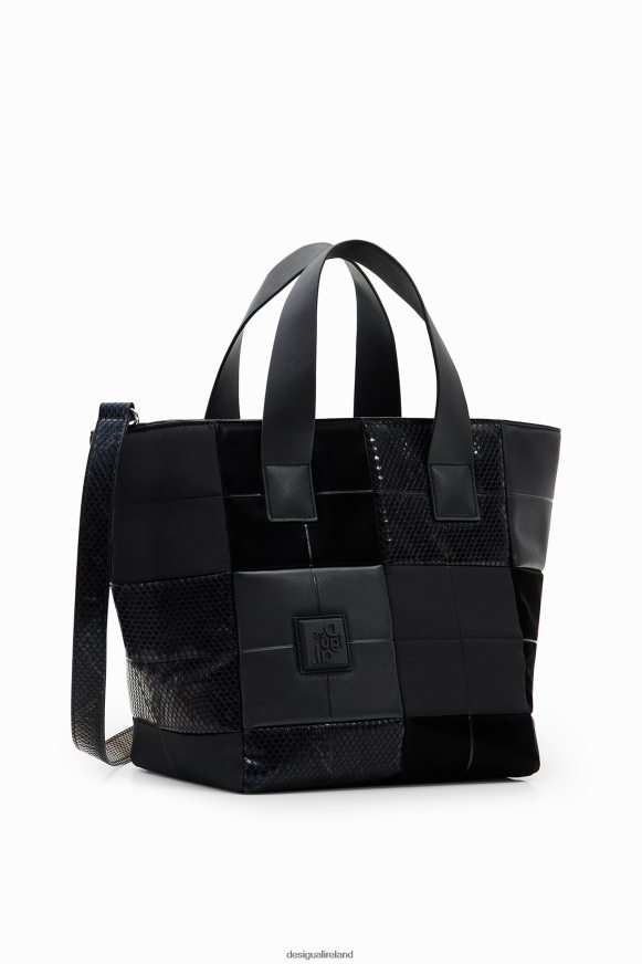 Desigual Women Midsize patchwork tote bag Accessory PFVZ0B1320