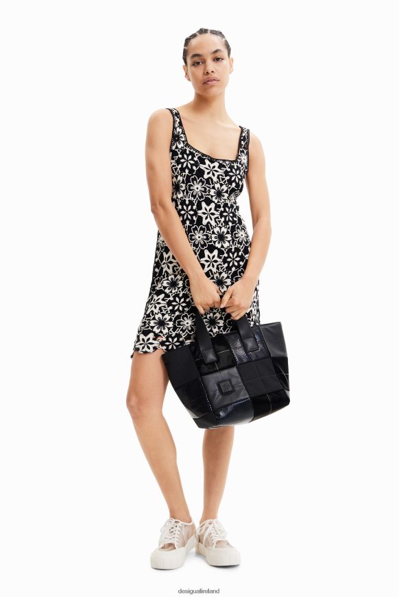 Desigual Women Midsize patchwork tote bag Accessory PFVZ0B1320