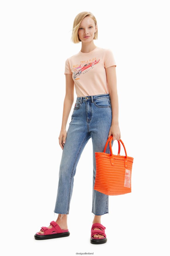 Desigual Women Midsize woven tote bag Accessory PFVZ0B732