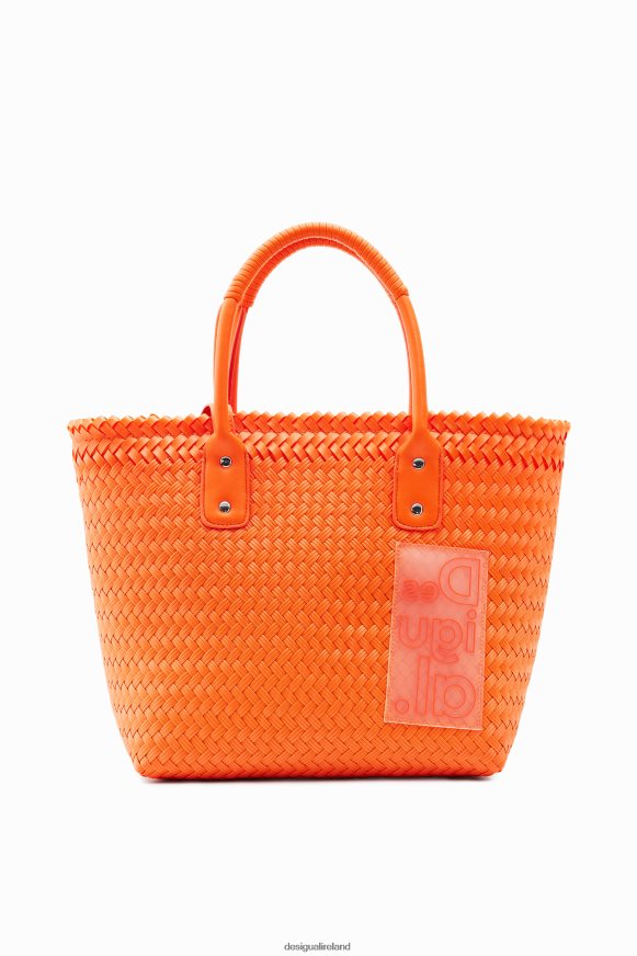 Desigual Women Midsize woven tote bag Accessory PFVZ0B732