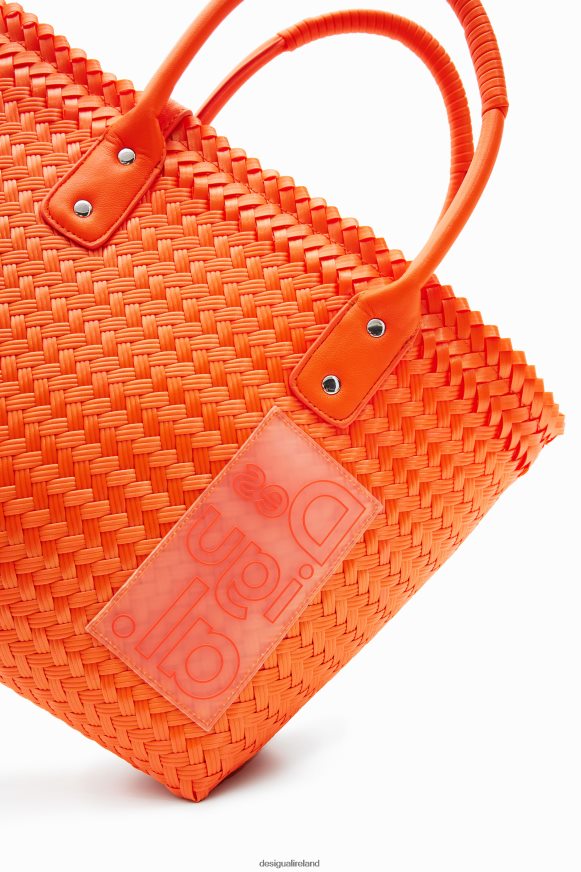 Desigual Women Midsize woven tote bag Accessory PFVZ0B732