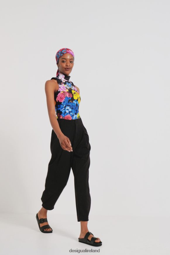 Desigual Women M. Christian Lacroix floral bodysuit Clothing PFVZ0B1027