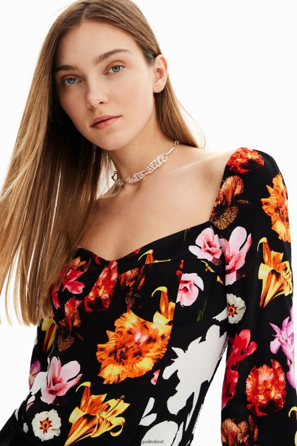 Desigual Women M. Christian Lacroix floral bodysuit Clothing PFVZ0B425