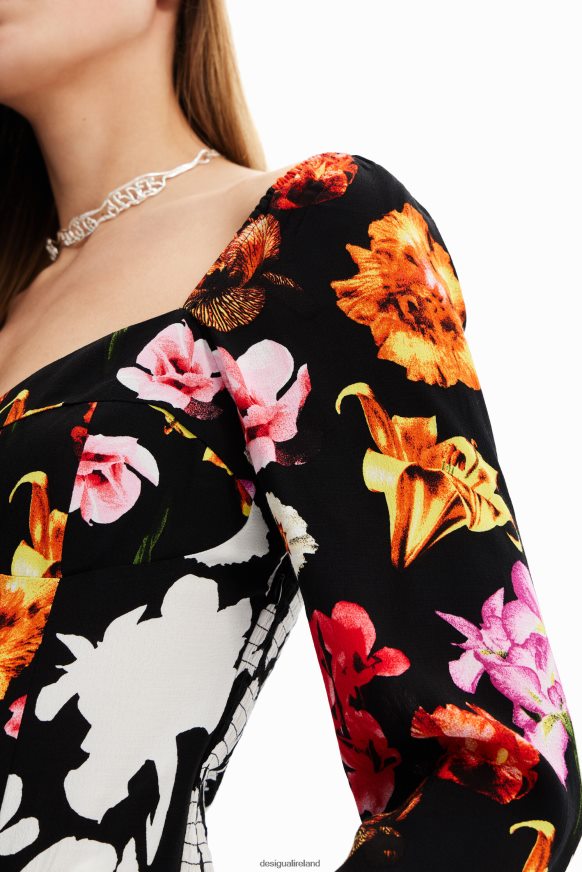 Desigual Women M. Christian Lacroix floral bodysuit Clothing PFVZ0B425