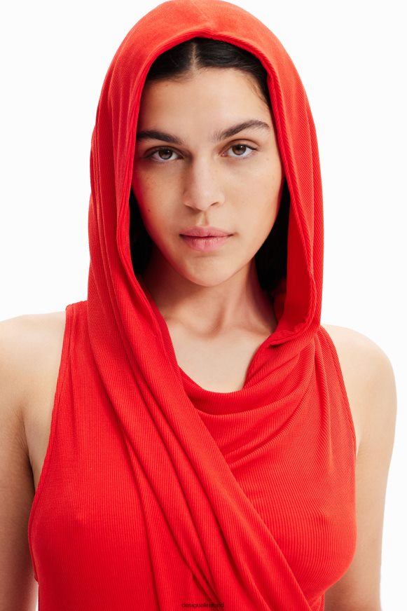 Desigual Women Nathy Peluso hooded bodysuit Clothing PFVZ0B448