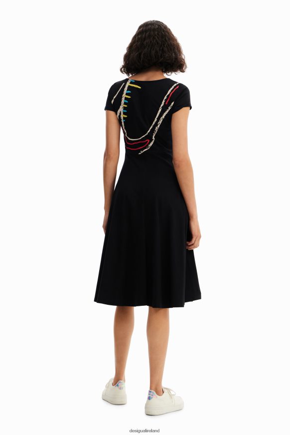 Desigual Women Arty A-line knit dress Clothing PFVZ0B860