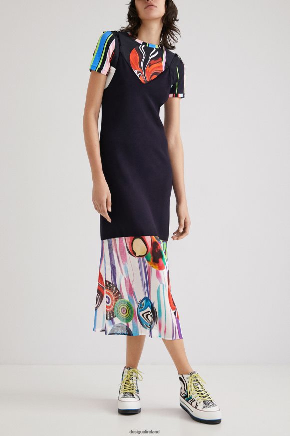 Desigual Women Arty hem dress Clothing PFVZ0B994