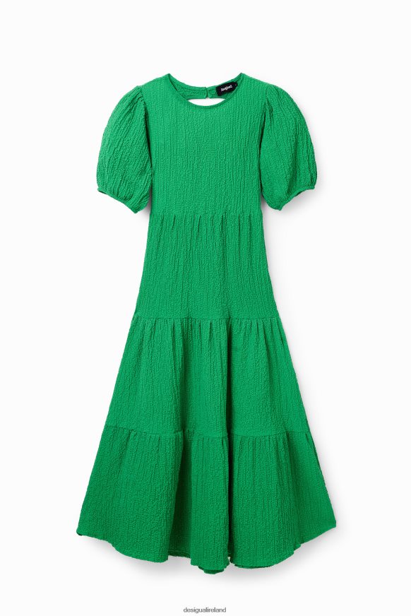 Desigual Women Back neckline midi dress Clothing PFVZ0B605