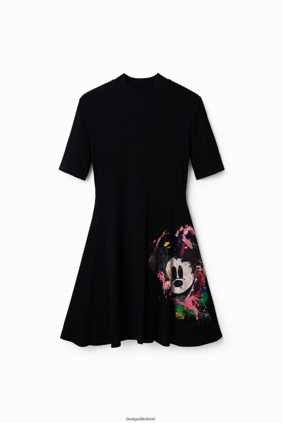 Desigual Women Disney's Mickey Mouse short skater dress Clothing PFVZ0B419