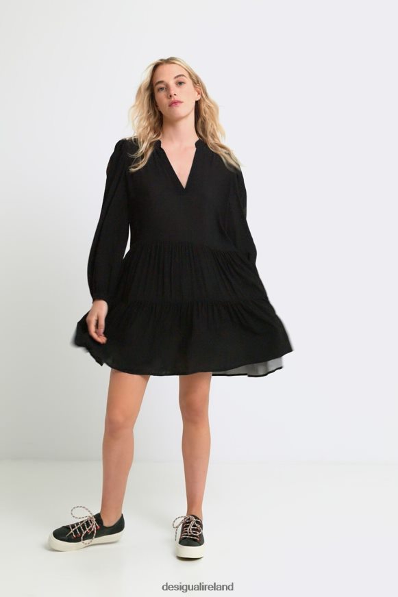 Desigual Women Ethnic sleeve dress Clothing PFVZ0B1092