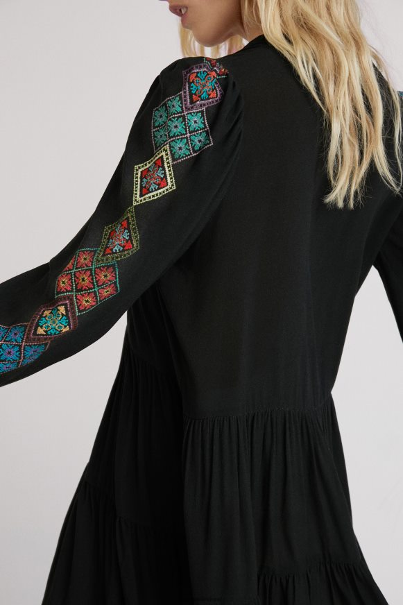 Desigual Women Ethnic sleeve dress Clothing PFVZ0B1092