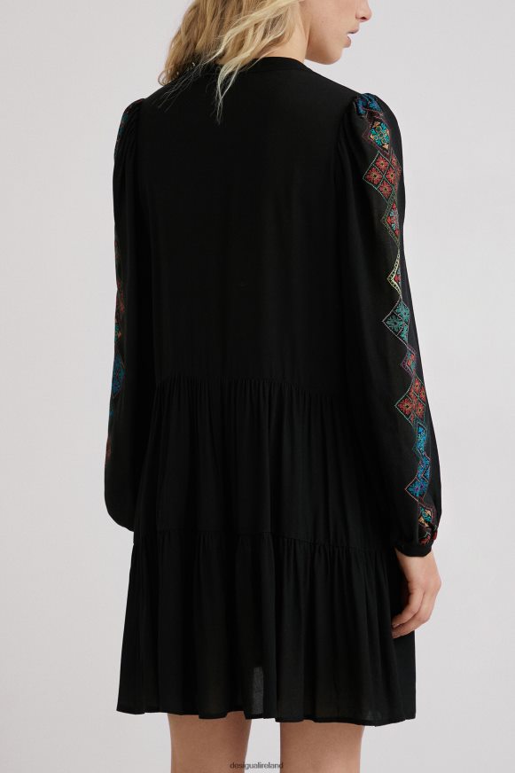 Desigual Women Ethnic sleeve dress Clothing PFVZ0B1092