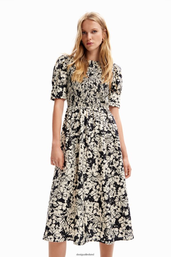 Desigual Women Floral midi dress Clothing PFVZ0B83