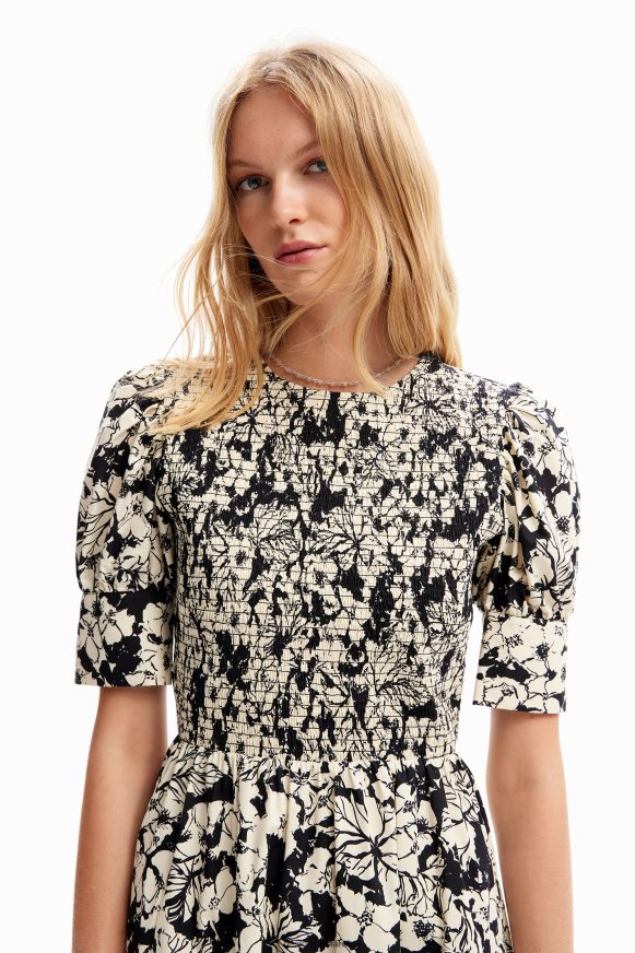 Desigual Women Floral midi dress Clothing PFVZ0B83