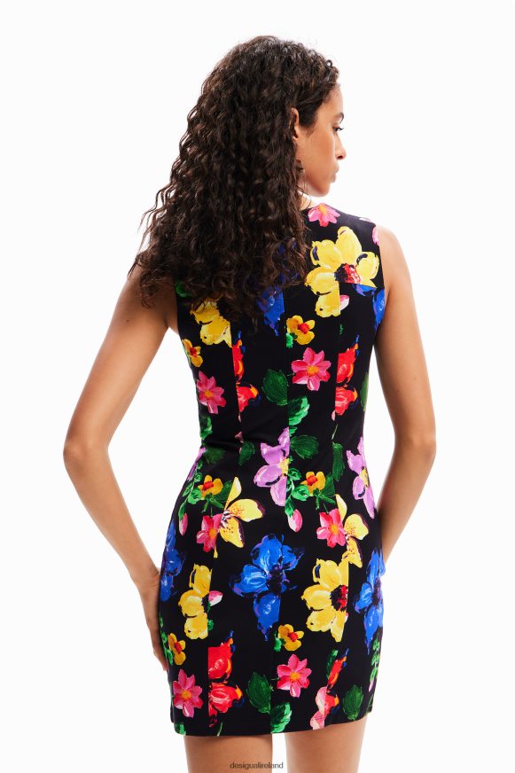 Desigual Women Floral mini dress Clothing PFVZ0B241
