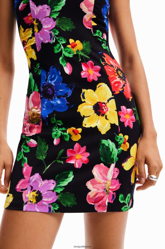 Desigual Women Floral mini dress Clothing PFVZ0B241
