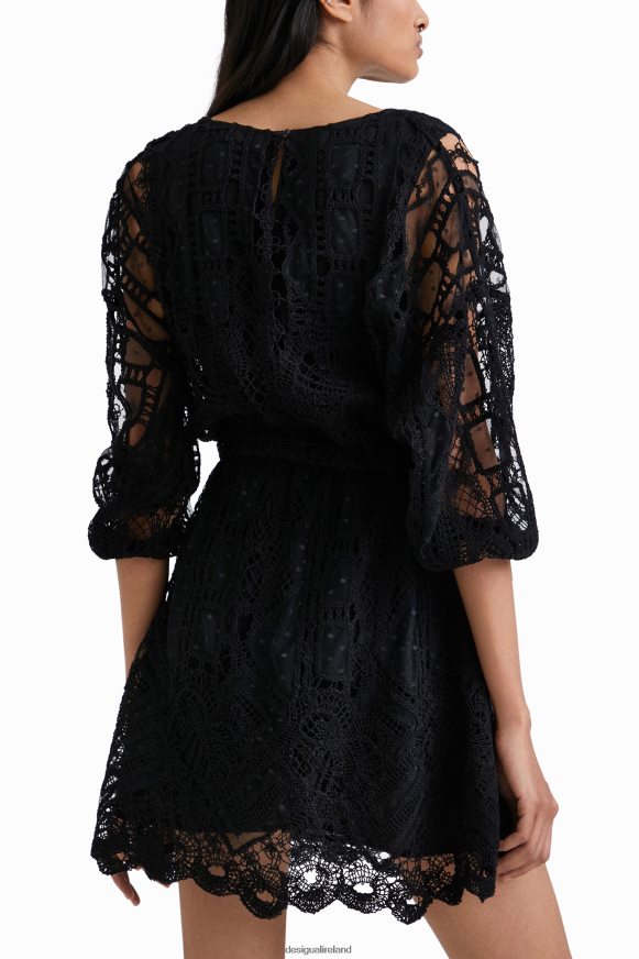 Desigual Women Johnson Hartig crochet-style dress Clothing PFVZ0B892