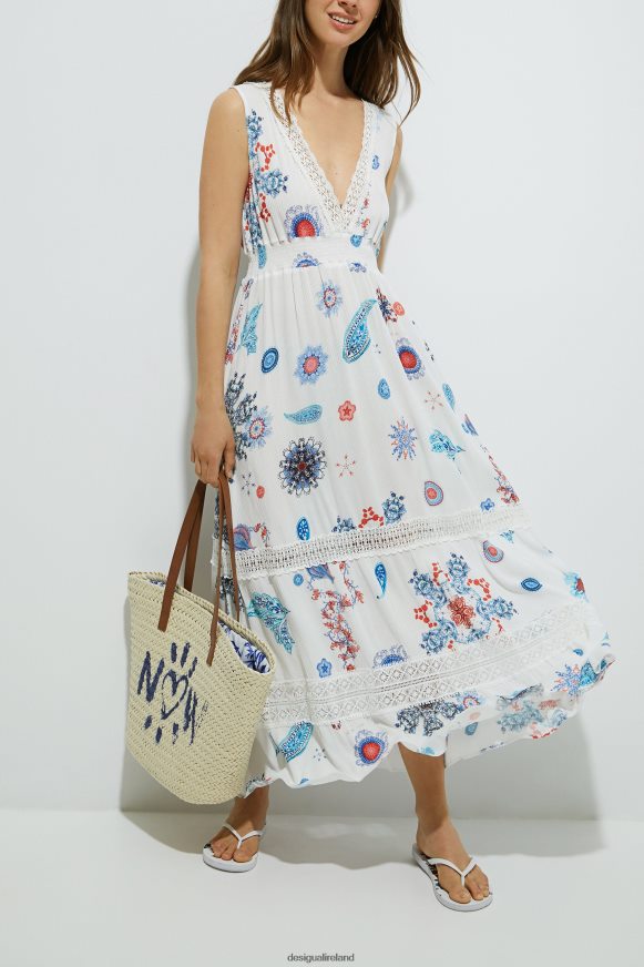 Desigual Women Long sleeveless dress Clothing PFVZ0B1057