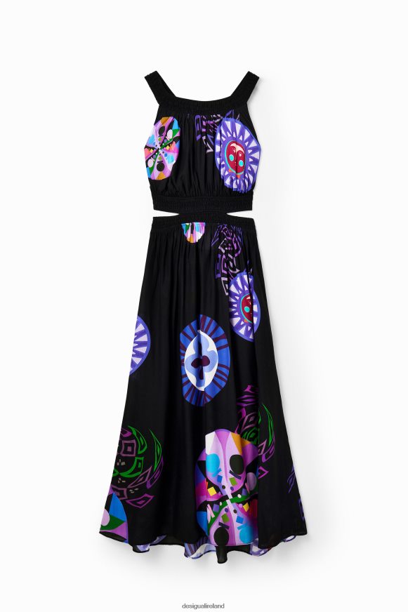Desigual Women M. Christian Lacroix cut-out midi dress Clothing PFVZ0B932