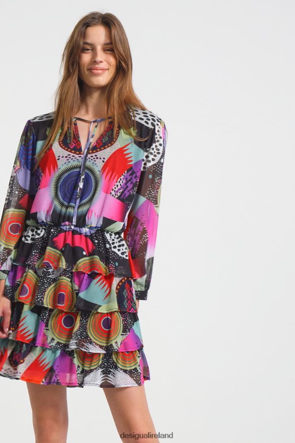 Desigual Women M. Christian Lacroix layered dress Clothing PFVZ0B685