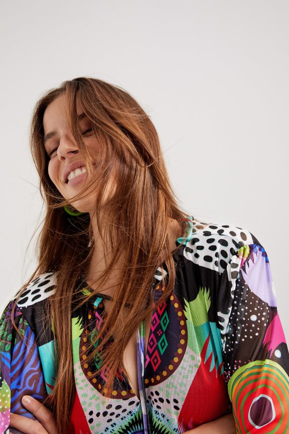 Desigual Women M. Christian Lacroix layered dress Clothing PFVZ0B685