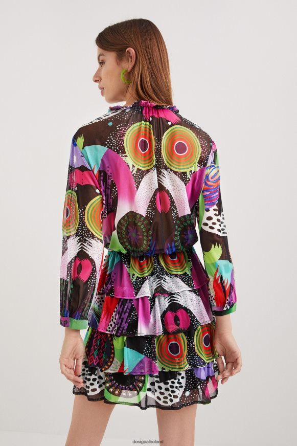 Desigual Women M. Christian Lacroix layered dress Clothing PFVZ0B685