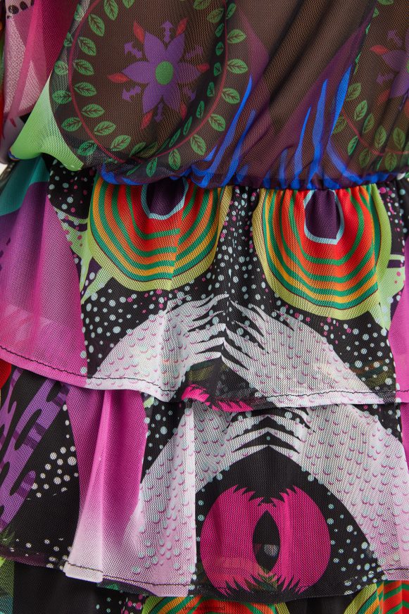 Desigual Women M. Christian Lacroix layered dress Clothing PFVZ0B685