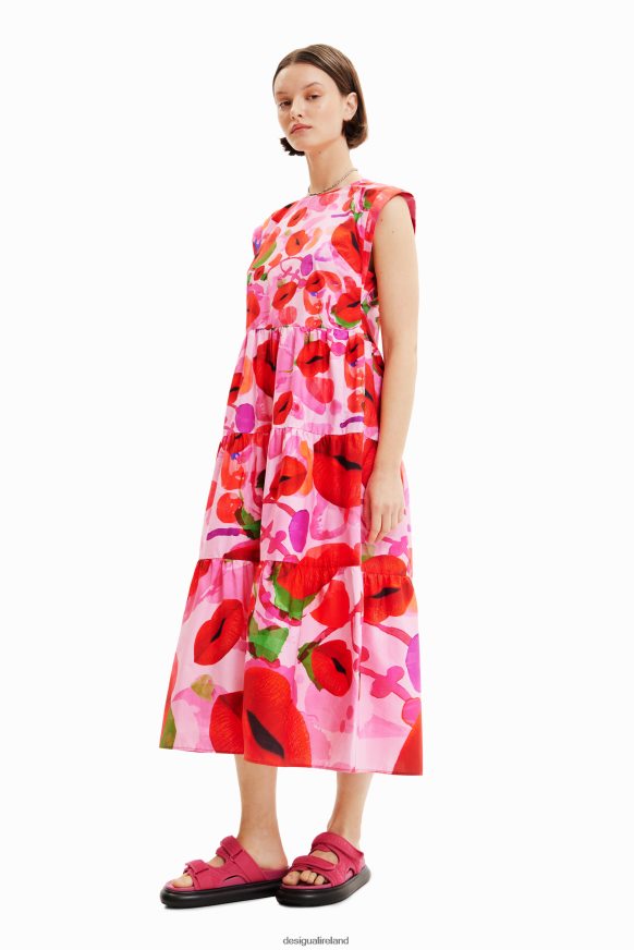 Desigual Women M. Christian Lacroix lips dress Clothing PFVZ0B283