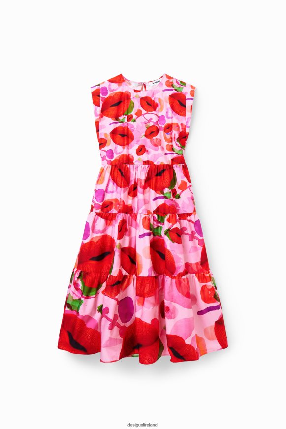 Desigual Women M. Christian Lacroix lips dress Clothing PFVZ0B283
