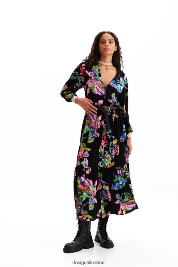 Desigual Women M. Christian Lacroix midi shirt dress Clothing PFVZ0B135