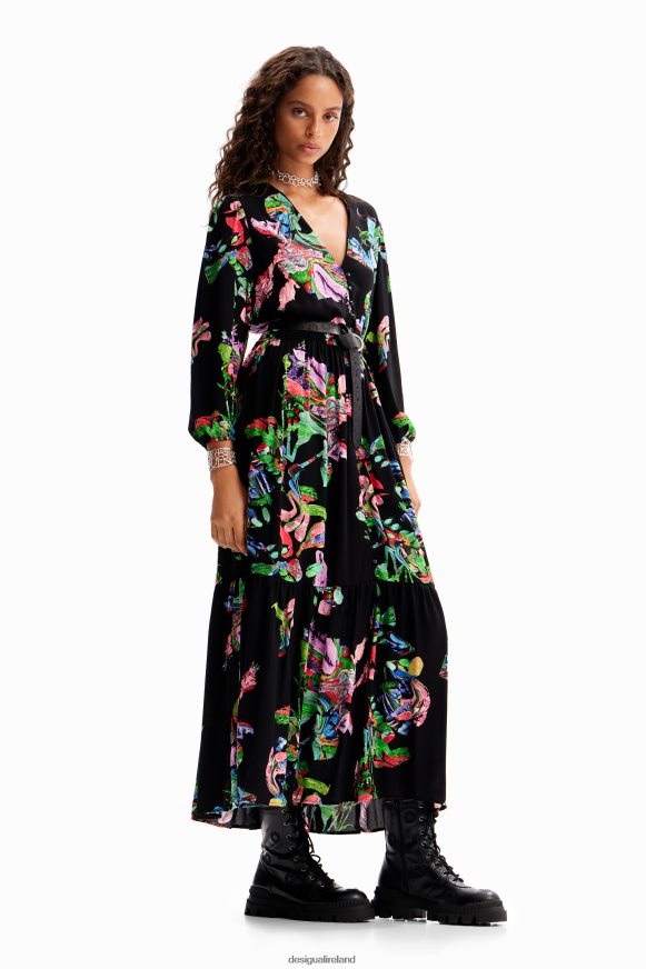 Desigual Women M. Christian Lacroix midi shirt dress Clothing PFVZ0B135