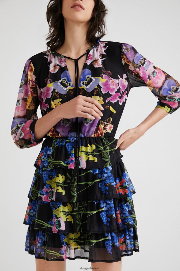 Desigual Women M. Christian Lacroix orchid dress Clothing PFVZ0B949