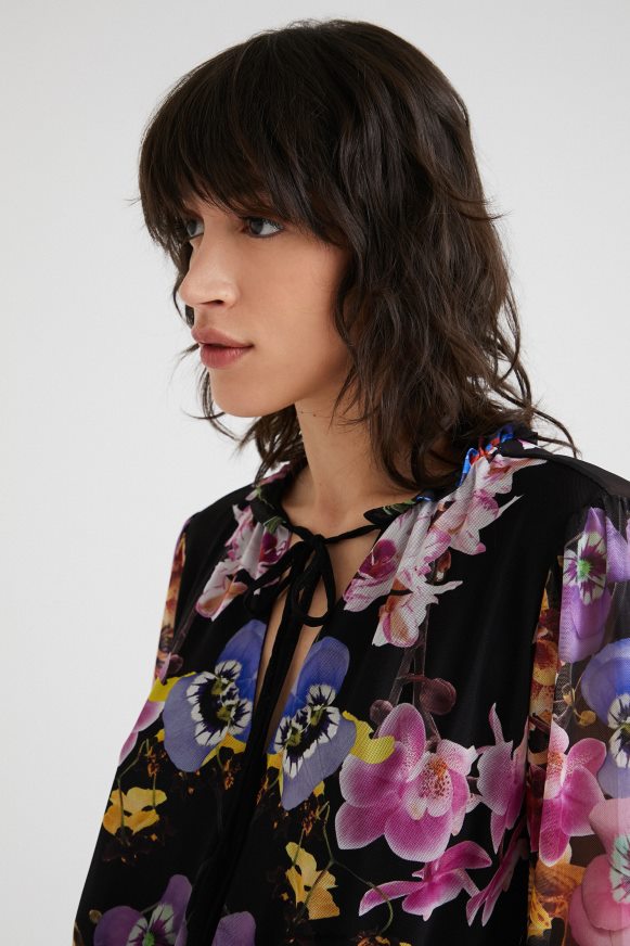 Desigual Women M. Christian Lacroix orchid dress Clothing PFVZ0B949