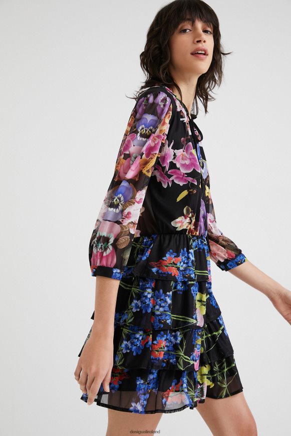 Desigual Women M. Christian Lacroix orchid dress Clothing PFVZ0B949
