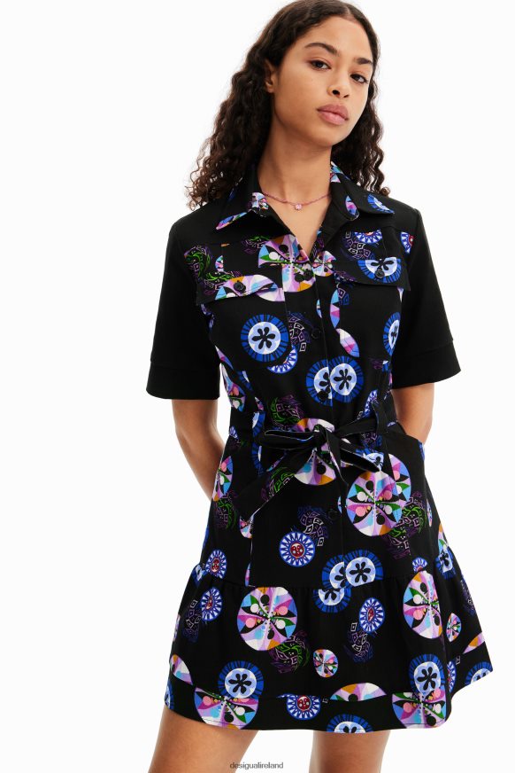 Desigual Women M. Christian Lacroix short ball shirt dress Clothing PFVZ0B53