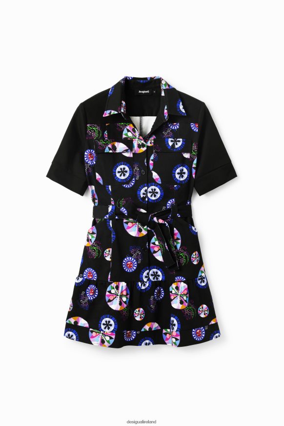 Desigual Women M. Christian Lacroix short ball shirt dress Clothing PFVZ0B53