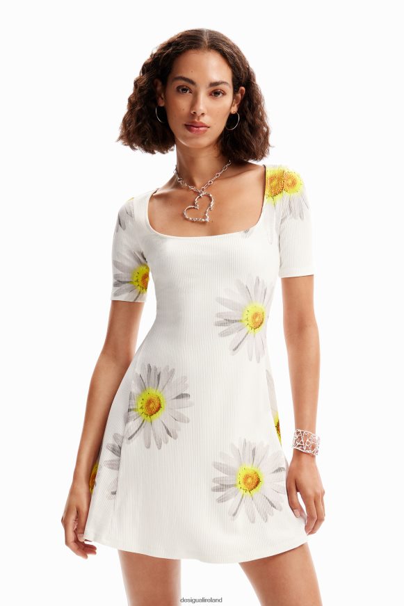 Desigual Women M. Christian Lacroix short daisy dress Clothing PFVZ0B187