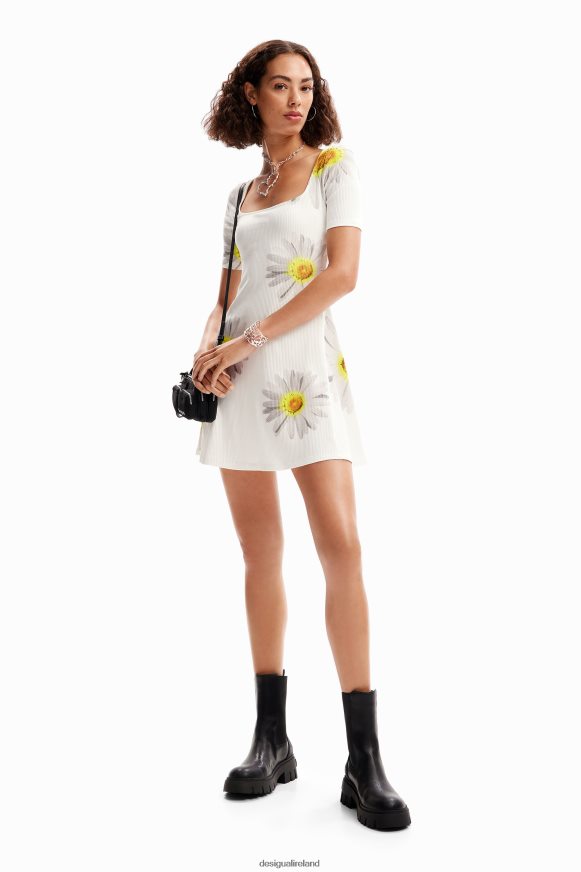 Desigual Women M. Christian Lacroix short daisy dress Clothing PFVZ0B187