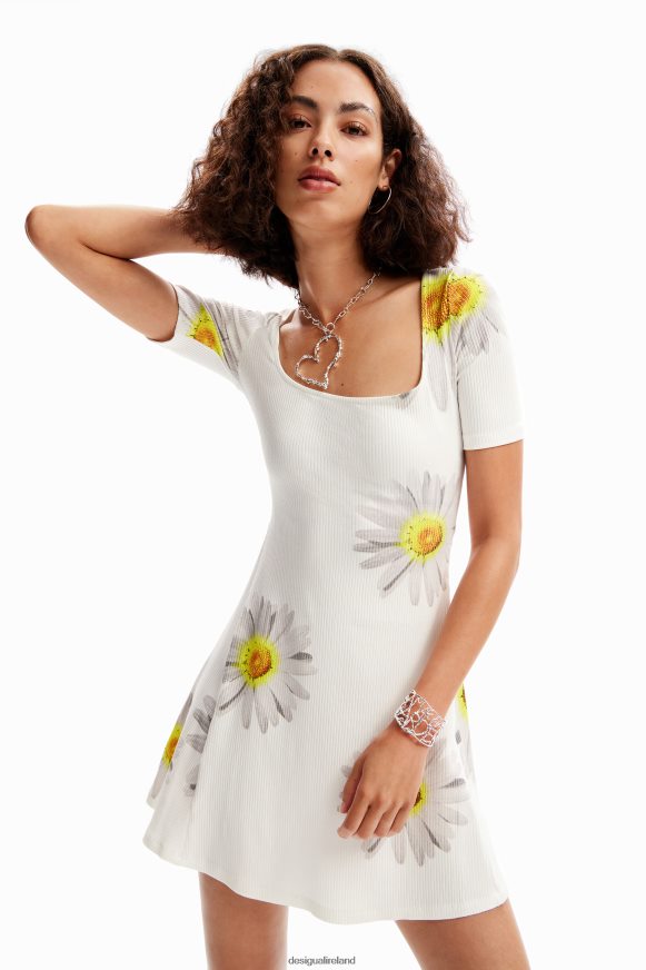 Desigual Women M. Christian Lacroix short daisy dress Clothing PFVZ0B187