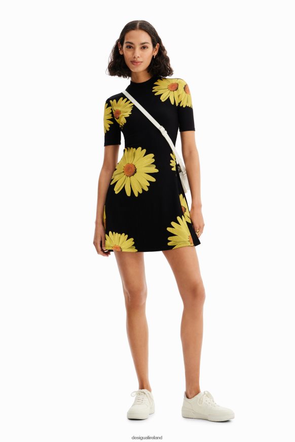 Desigual Women M. Christian Lacroix short daisy dress Clothing PFVZ0B349
