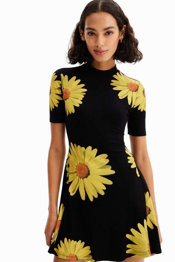 Desigual Women M. Christian Lacroix short daisy dress Clothing PFVZ0B349